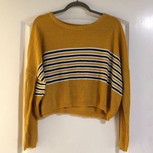 Yellow sweater